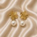 Florence Pearl Bloom Drop Earrings