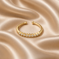 Tiara Crystal Crown Ring