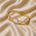 Selene Pearlescent Orbit Bangle